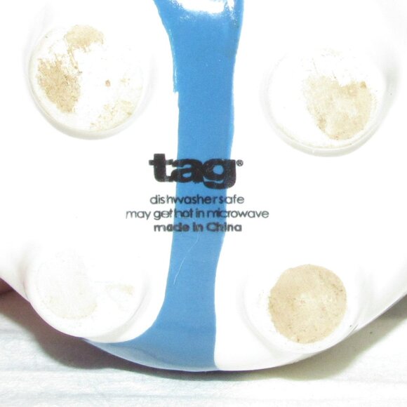 Tag Dinosaur Blue and White "Party Animal" Ceramic Mug 12 oz. - Picture 10 of 10